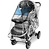 Stroller Rain Cover,Universal Stroller Accessory,Waterproof, Windproof Protection,Protect from Dust Snow,Baby Travel Weather
