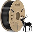 SUNLU High Speed PLA Filament 1.75mm, 3D Printer Filament 1.75mm ±0.02mm for Fast Printing, Fit Most FDM 3D Printer, 1KG Cardboard Spool. (Black)