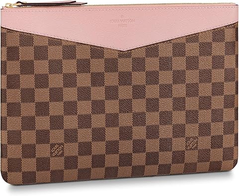 Louis Vuitton Damier Ebene Daily Pouch Magnolia Handbags Amazon Com