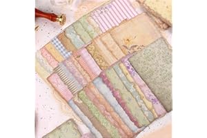 Diuhofart 180 Sheets Vintage Scrapbook Paper, Journaling Scrapbooking Supplies Craft Paper, Antique Aged Looking Background Paper for Junk Journals Card Making Mixed Media Decoupage Deco