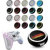 MatoSan 20 Thumbstick Grip Caps – Universal Silicone Controller Covers – Enhanced Grip, Precision & Protection – Anti-Slip Joystick Accessories for All Modern Game Controllers