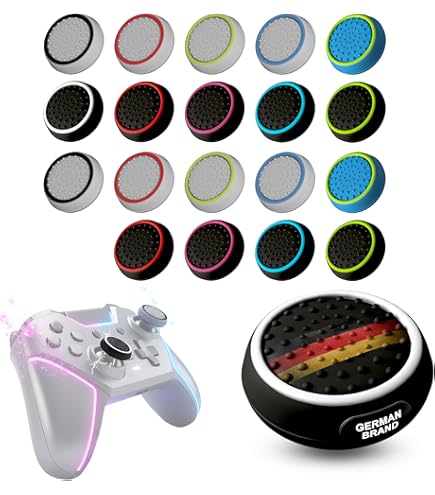 2 Grip In Silicone Per Levette Analogiche – Compatibili PS3 PS4 Xbox One Switch Wii U