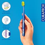 Curaprox CS 1560 Soft Toothbrush 1,560 Filaments Firmer Feel Adults Made in view 3