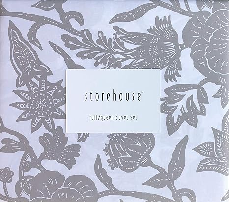 Amazon Com Floral 3pc Full Queen Cotton Duvet Set Block Print