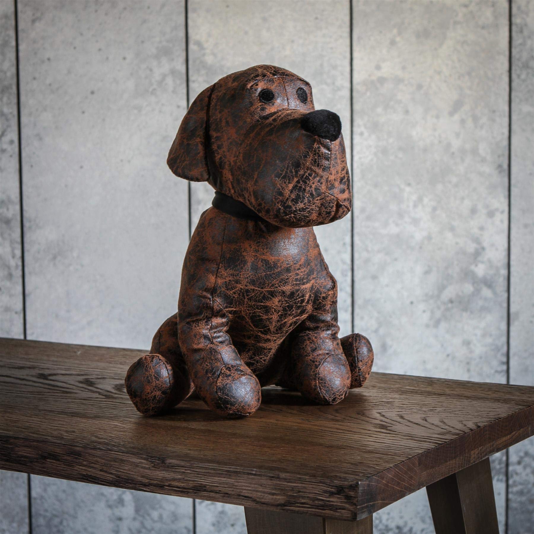 Kilburn & Scott Rover The Dog Door Stop 26cm, Brown