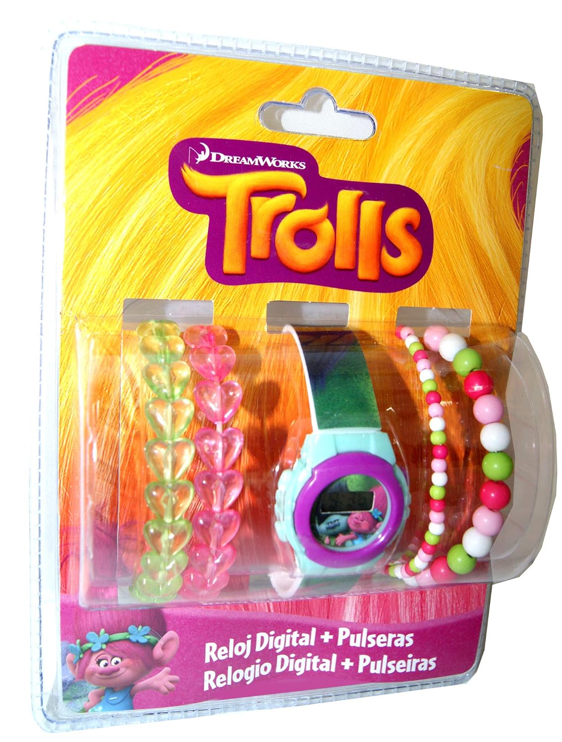 Trolls Digital Watch Bracelets Gift Set Official Licensed