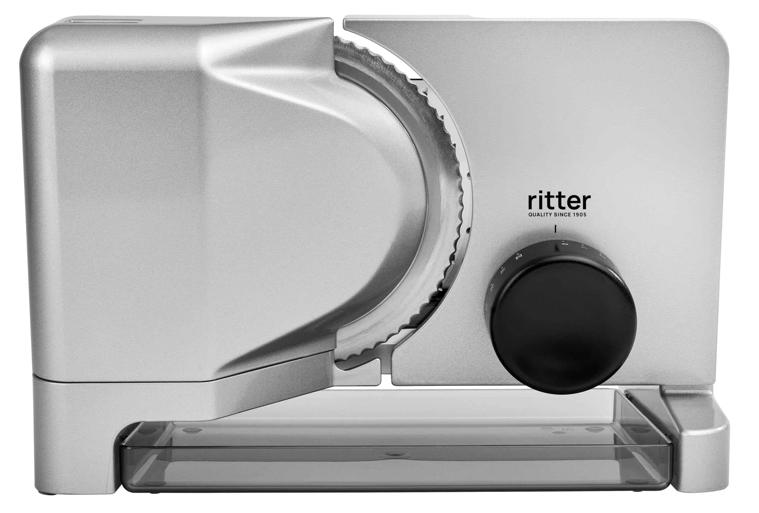 ritter E 16 Electrical Food Slicer with eco Motor, Made in Germany, Metal, 65 W