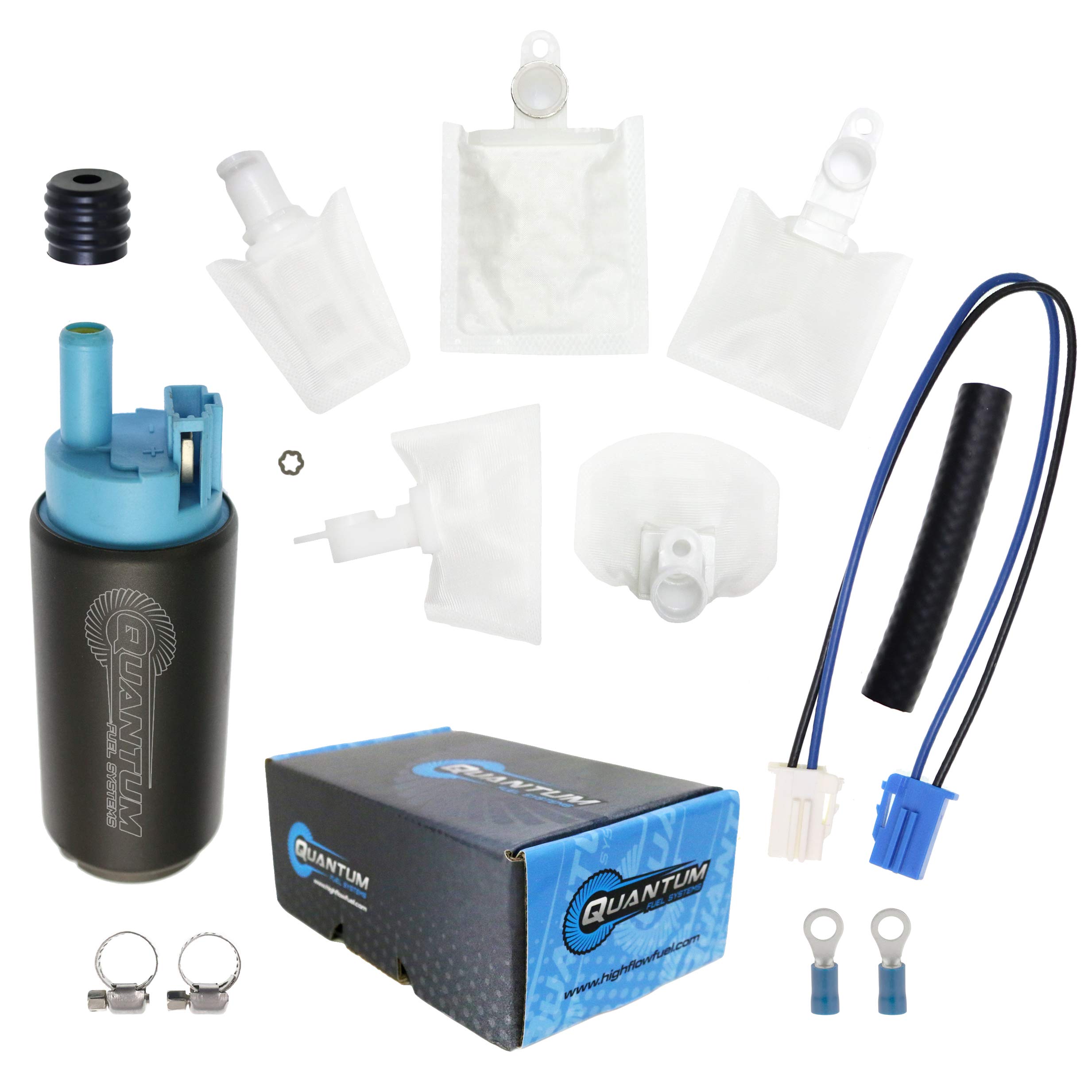 HFP-382SH-U 255LPH Fuel Pump with Strainer Replacement for Honda NT700V EFI (2010-2011) Replaces 167
