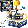 Sitodier Rotatable Solar System Building Toy, 758pcs Space Exploration Building Blocks Set for Kids 6+ Years Old, Educational Toy Gifts for Boys Girls Ages 8 9 10 11 12 13