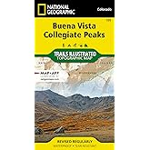 Buena Vista, Collegiate Peaks Map (National Geographic Trails Illustrated Map, 129)