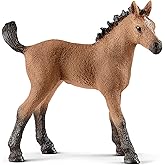 Schleich Horse Club, Animal Figurine, Horse Toys for Girls and Boys 5-12 Years Old, Quarter Horse Foal, Ages 5+