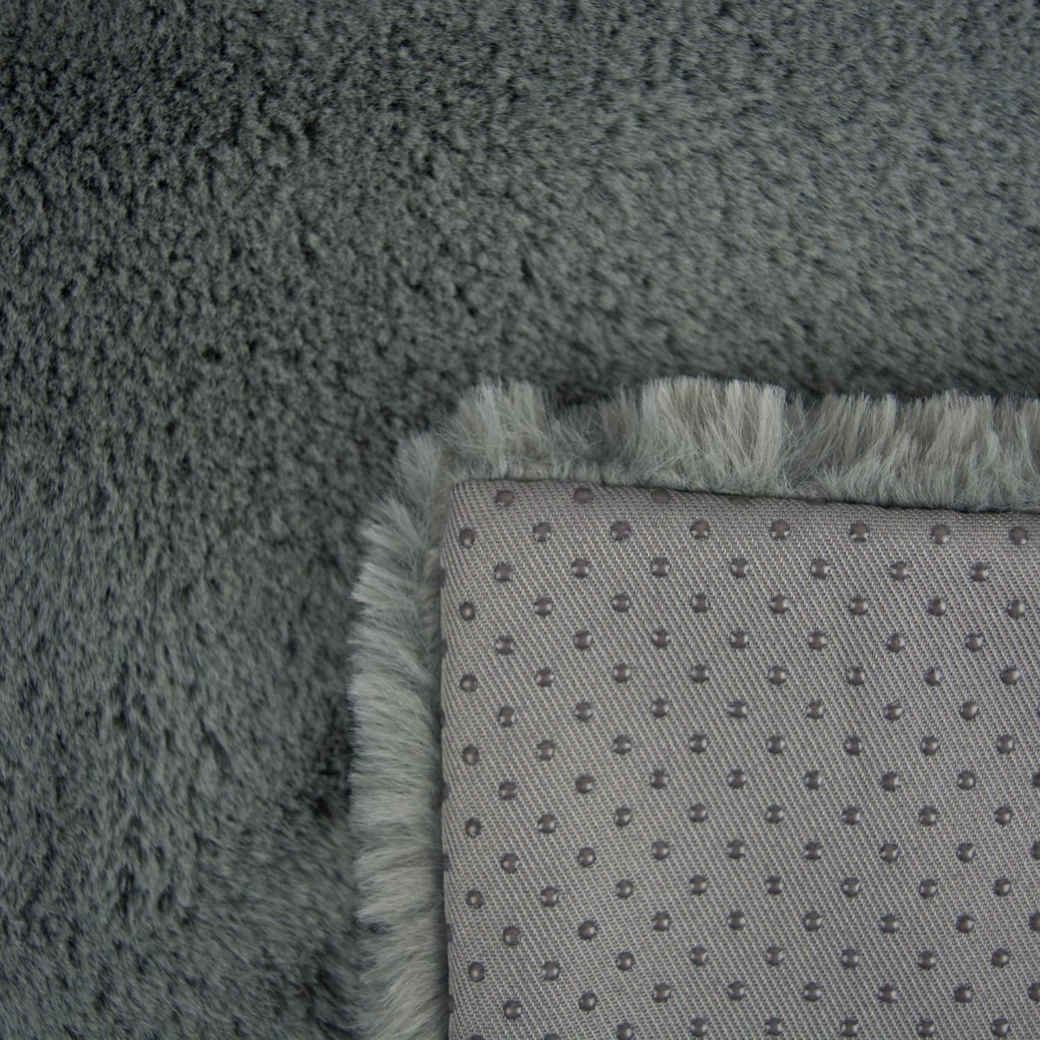 Bone Dry Faux Fur Pet Cage Liner, XXX-Large - 29 x 48", Gray : Pet Supplies