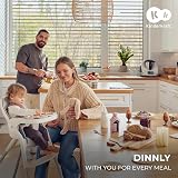 Kinderkraft Dinnly Foldable High Chair – Tool-Free Setup, 5-Point Harness, view 2