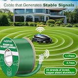 DazSpirit 100m Boundary Cable Set for Robot Lawnmowers, 50 Pegs & Connectors view 3