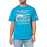 Puma Men's BMW M Motorsport Graphic T-Shirt, Tropical Blue Bold AH25, Medium