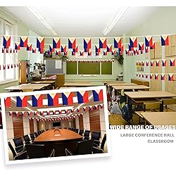 Philippines String Flag Pennant Banner, Small Mini