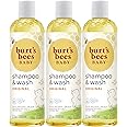 Burt's Bees Baby Shampoo & Wash Calming - 12 Ounce 3-Pack With Lavender & Vanilla