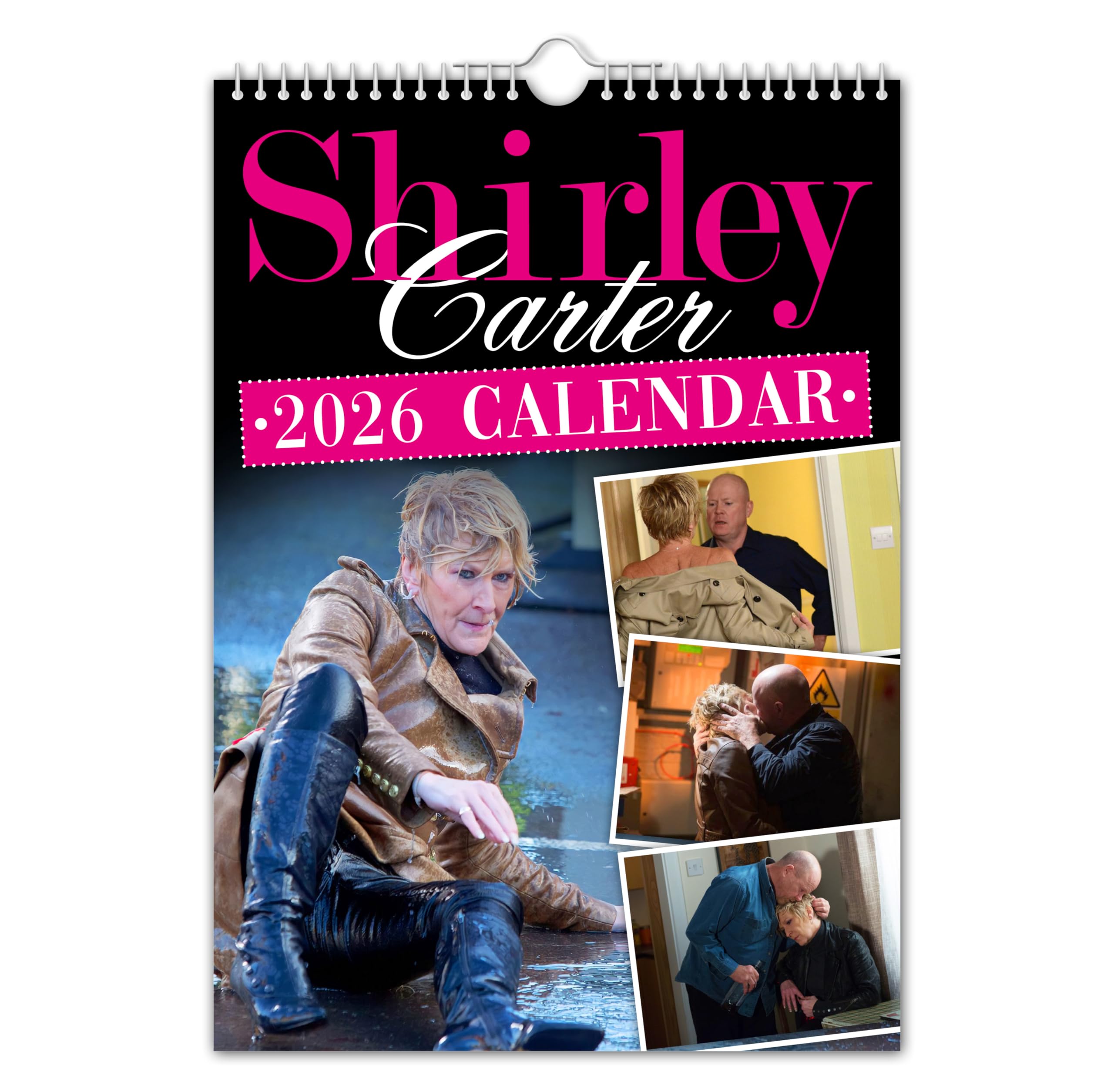 The Calendar King // Shirley Carter - A4 Size 2026 Wall Calendar