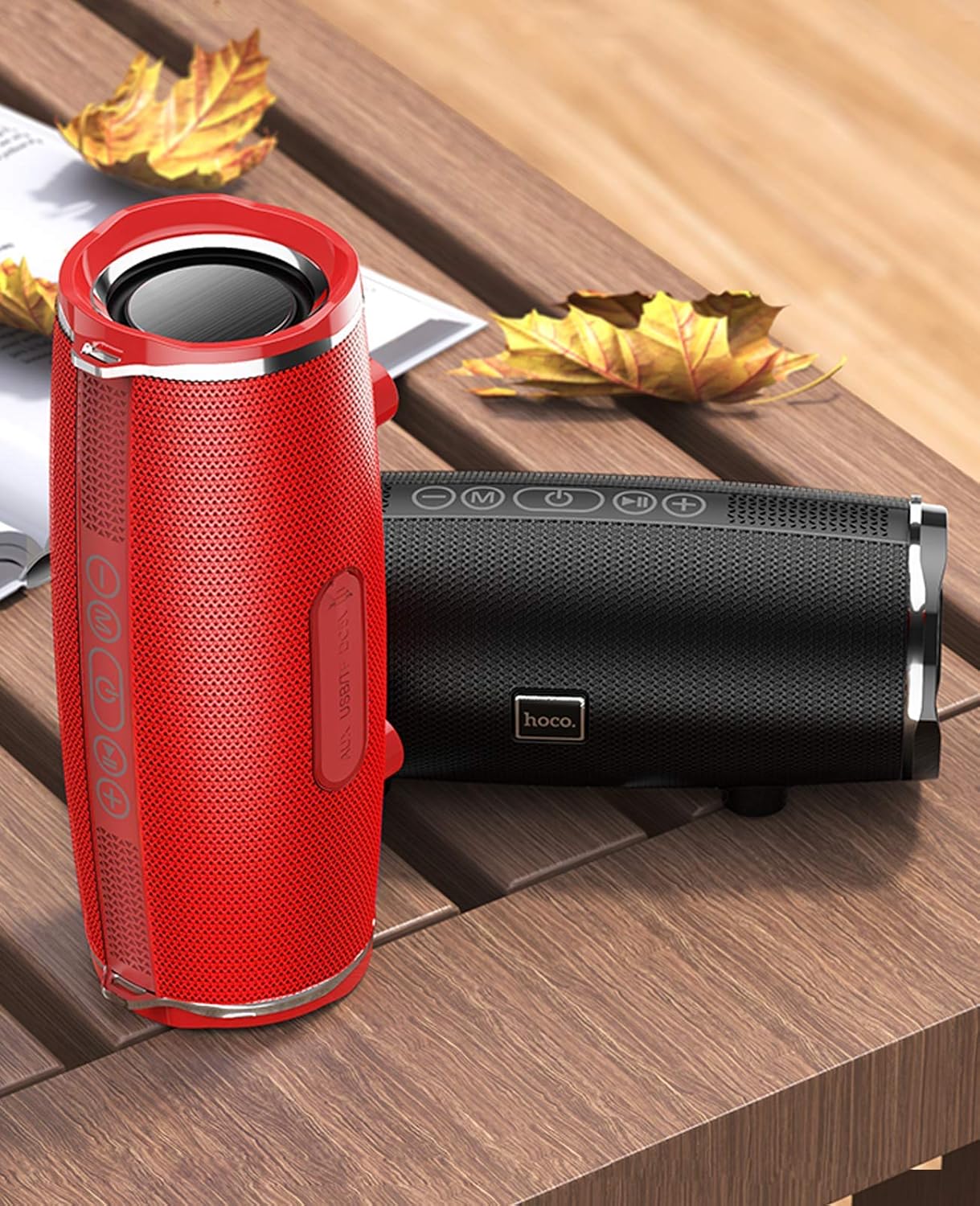 HOCO Wireless Speaker, Black, Standard - Image 5
