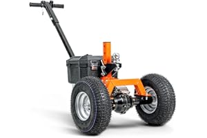 SuperHandy Electric Trailer Dolly – 2800 lbs Max Trailer Weight, 450 lbs Tongue Weight, 24V 800W Motor, Heavy Duty Jack Lever with 2" Ball Mount, 24V 7Ah Battery Powered for Commercial Use