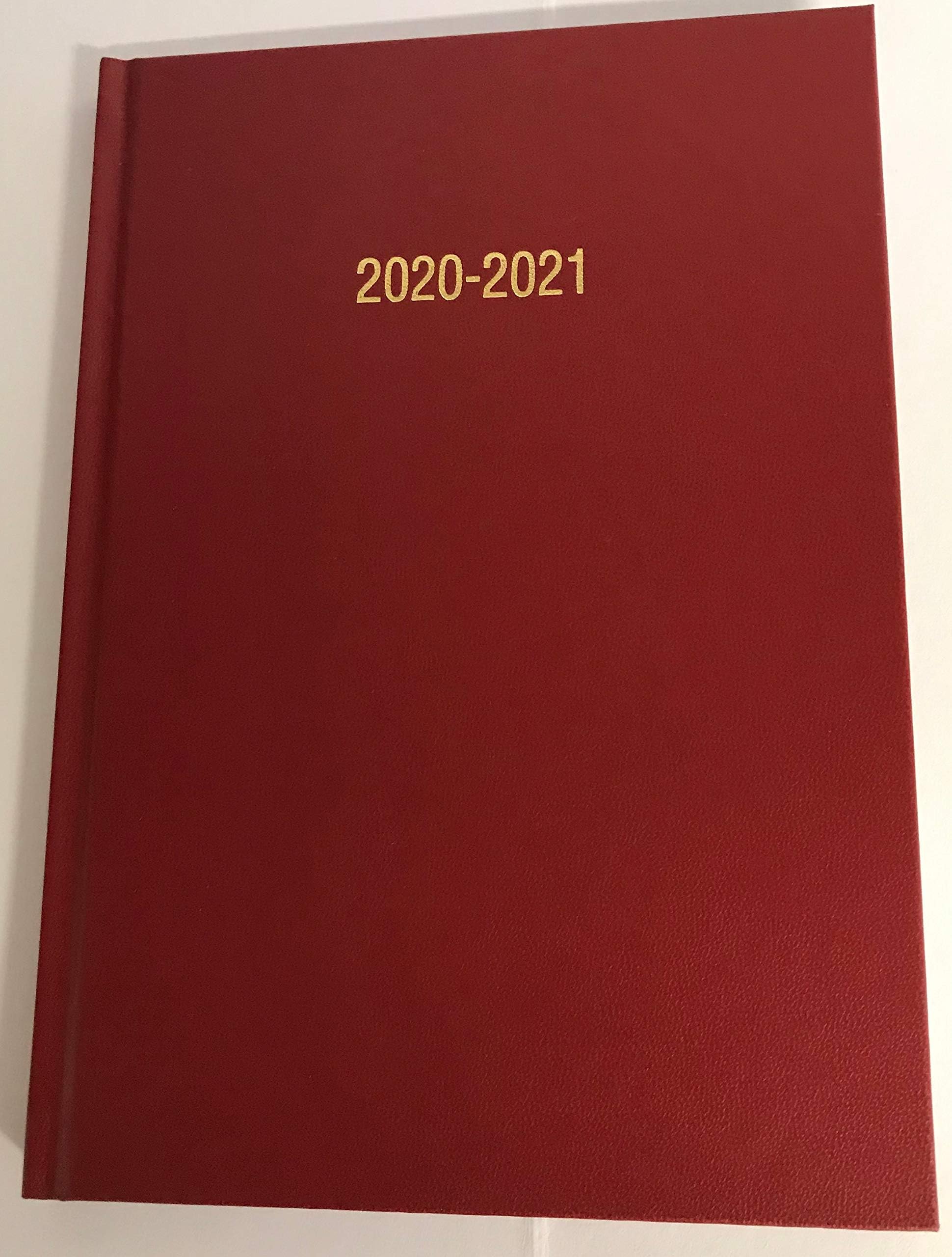 Simply Diaries 2020-2021 Diary, Planner and Organiser, Burgundy