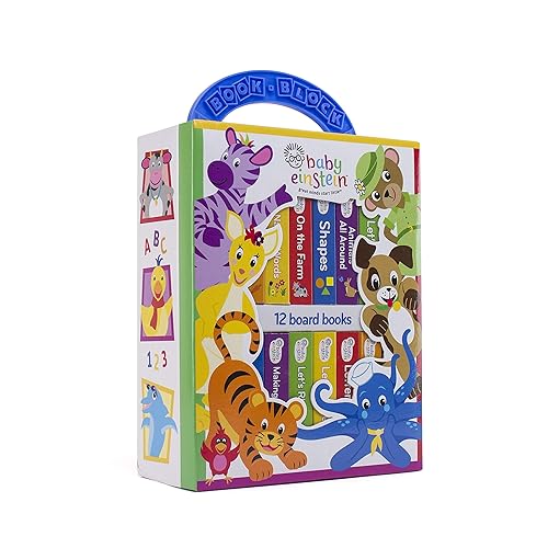 Baby Einstein My First Library Board Book Block 12-Book Set PI - Main Image