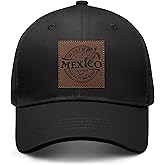 Save The Turtles Engraved Leather Patch Trucker Hat,Adjustable Mesh Caps for Men Women