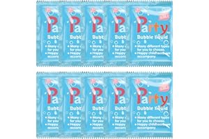 Bubble Liquid, 10ML Bubble Concentrate for Bubble Machine, Concentrated Bubble Liquid Bag, Bubble Solution Refill, Bubble Con