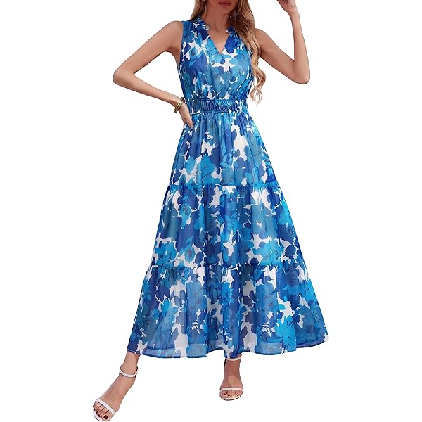 blue hydrangea maxi dress The Wildflower's Song Maxi Dress, Blue – Chic Soul