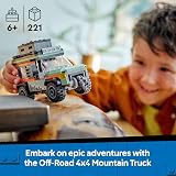 LEGO City Off-Road 4x4 Mountain Truck 60447 Building Toy Set 6+ years view 2