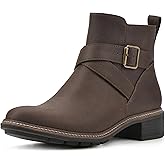 CLIFFS BY WHITE MOUNTAIN Women's Shoes Elie Stacked Heel Ankle Bootie