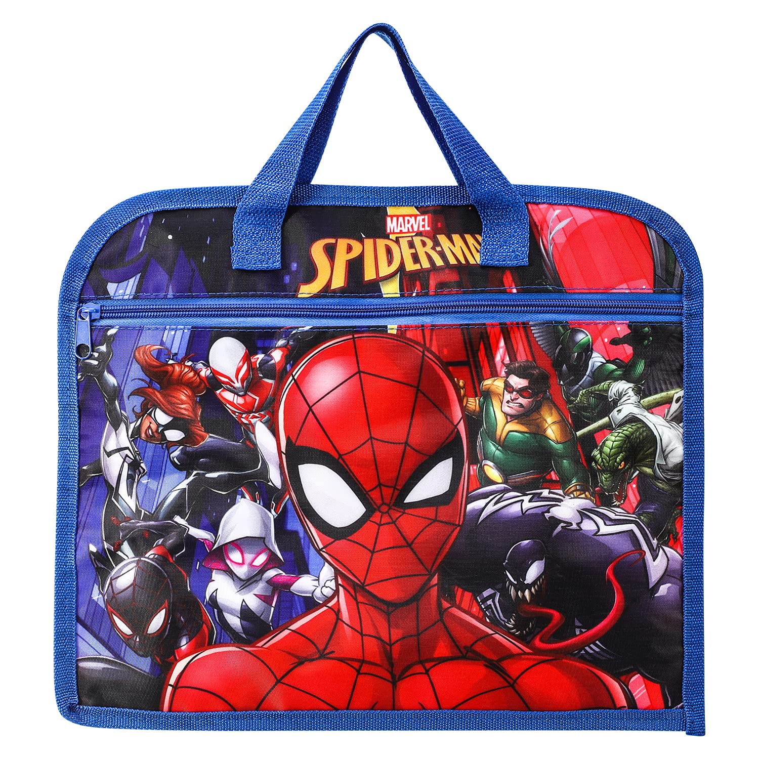 Spiderman Kids Childrens Zipped School Book Bag Primary Reading Bag