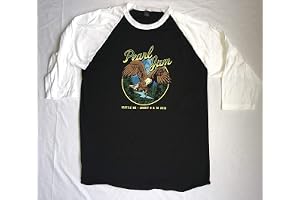Pearl Jam 2018 t shirt baseball style seattle size xxx large raglan eagle 8/08-8/10 the home shows