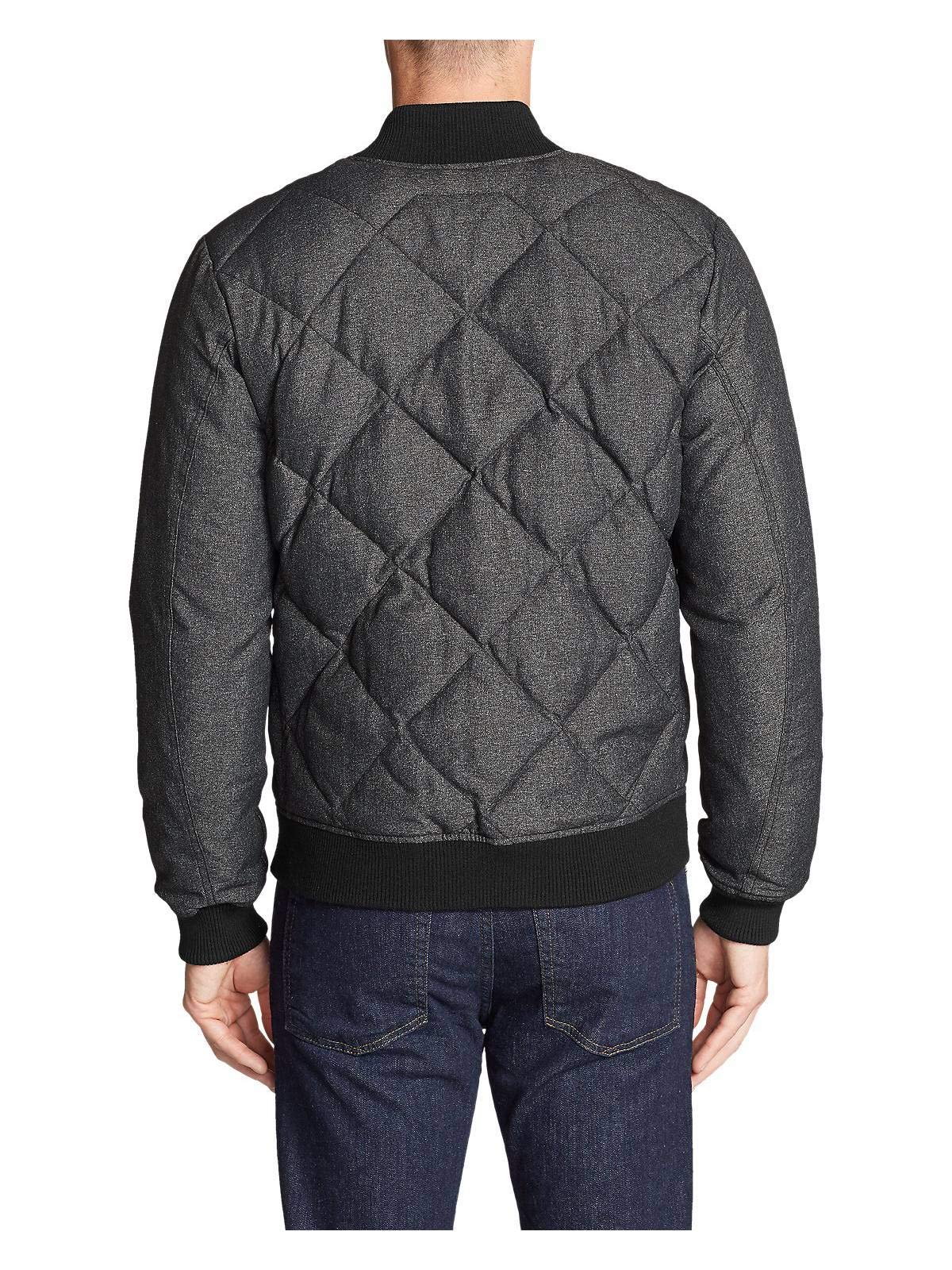 Eddie Bauer Men's 1936 Skyliner Model Down Jacket, Dk Charcoal HTR