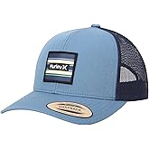 Hurley Men's Caps - Fairway Trucker Mesh Baseball Cap - Snap Back Hats for Men