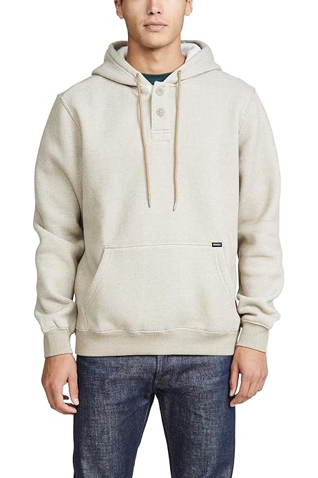 tan rvca hoodie