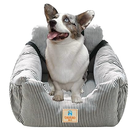 Felicificer Dog Car Seat 2 In 1 Car Seat Cover For Pets With Waterproof Nonslip Removable Cover Cushion Perfect For Cars Trucks And Suvs