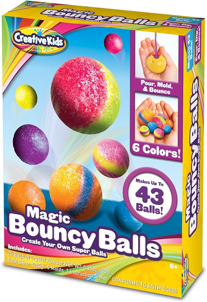 Creative Kids DIY Magic Bouncy Balls 