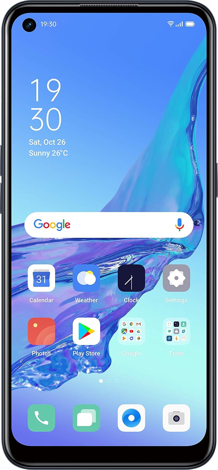 OPPO A53 - 4 GB + 64 GB Snapdragon 460 6.50 Inch 5000 mAh 16 MP Camera Sim Free Android 10 Dual Sim Smartphone - Black - Image 3