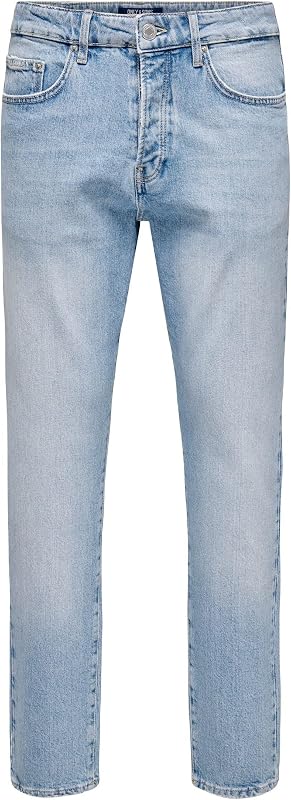 ONSYOKE One LBD 9684 Dot DNM Noos Ruban adhésif, Bleu Jeans Clair, 28W x 34L