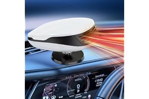 S·WONIU Car Heater Portable car Heater Car Heater That Plugs into Cigarette Lighter Portable car Heater and defroster360 Degree Rotary Base12V/24V 150W