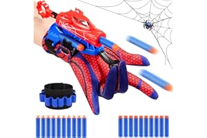 Spider Web Shooter Toys for 6-12 Year Old Boys,Ideal for Indoor and Outdoor Costume Role-Play Spider Toys,Birthday Gifts for 