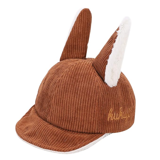 ITODA Kinderhut Winter Freizeithut Kappe für Kinder Kleinkind Baby Wintermütze für Junge Mädchen Baseballcap Schlapphut Weich