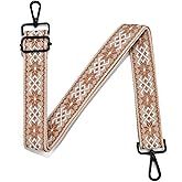 Crossbody Straps for Purses Silver Hardware Purse Strap Wide Shoulder Strap Adjustable Replacement
