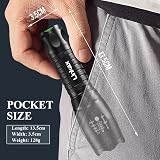 Linkax LED Torch 800LM Super Bright Waterproof Pocket Flashlight Outdoor Camping view 4