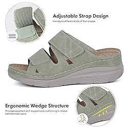 Ortho+rest Women Arch Support Slides Orthotic