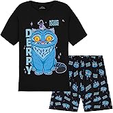 KPop Demon Hunters Officially Licensed 2-Pc Pajamas Set Girls, 5–14 Yrs, Soft PJs Lounge Set T Shirt Shorts, Gifts for Girls