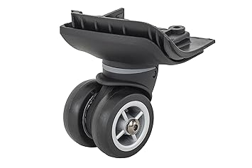 Vaude Ersatzrollen für Trolleys (Timok 65/90) HR Ersatzteil, Black, one Size