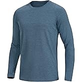 Pioneer Camp Men's Long Sleeve Shirt Quick Dry Moisture Wicking Workout Tee Shirts Lightweight Athletic Tshirts Running Gym