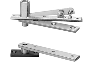 Rixson 128-3/4 613 12875 x 613 Center Hung Pivot, Brass Finish